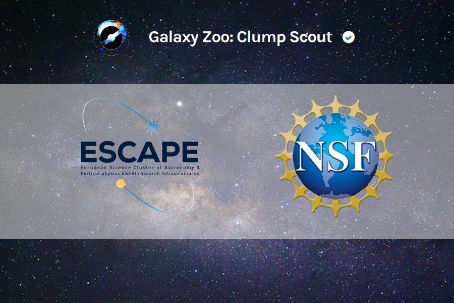 The first ESCAPE Citizen Science project, Clump Scou