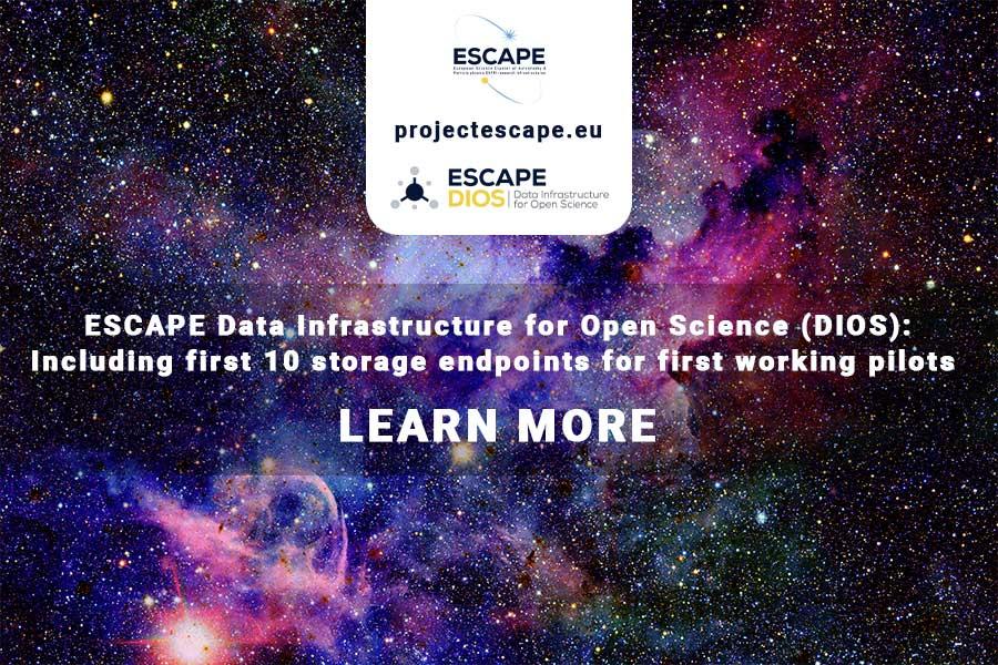 ESCAPE Data Infrastructure for Open Science (DIOS ...