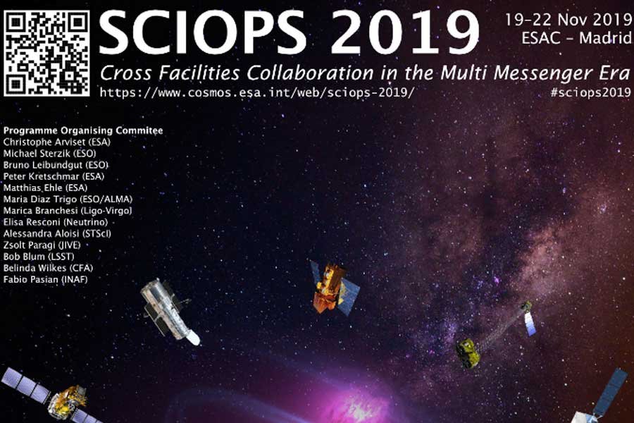 ESCAPE at the ESO/ESA SCIOPS Workshop 2019